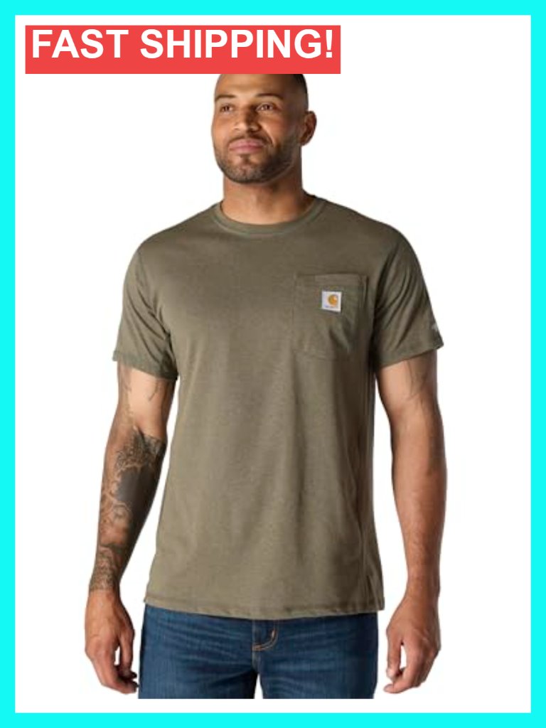 Force Relaxed Fit Midweight Short-Sleeve Pocket T-Shirt